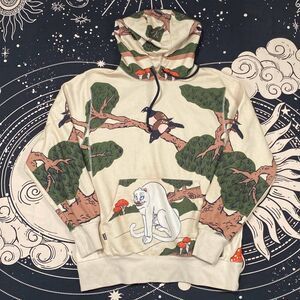 RipnDip "Zen" Hoodie Pullover Mens Small Full Print Y2K Skater